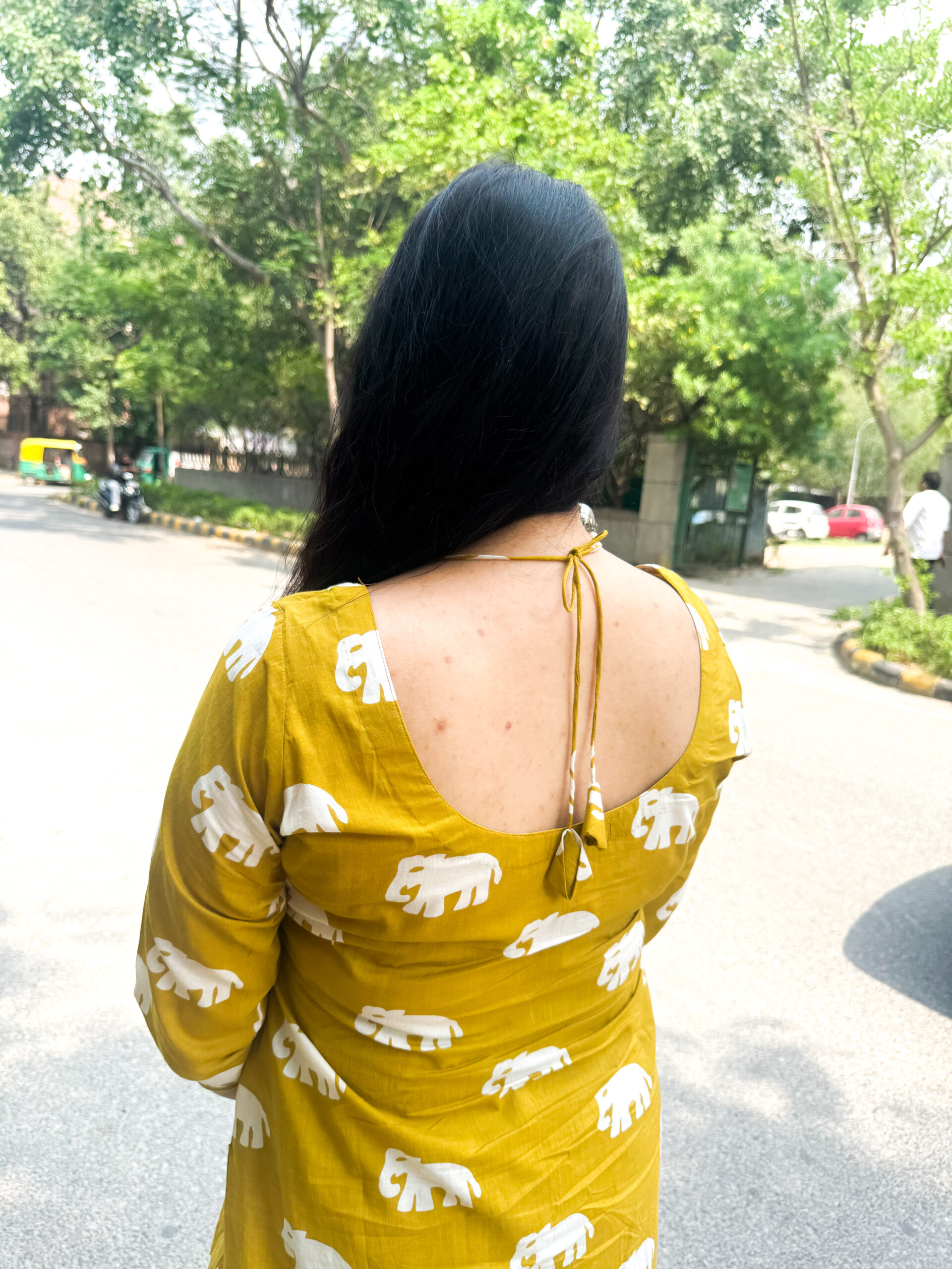 Elephant Charm Straight Kurta - Image 7